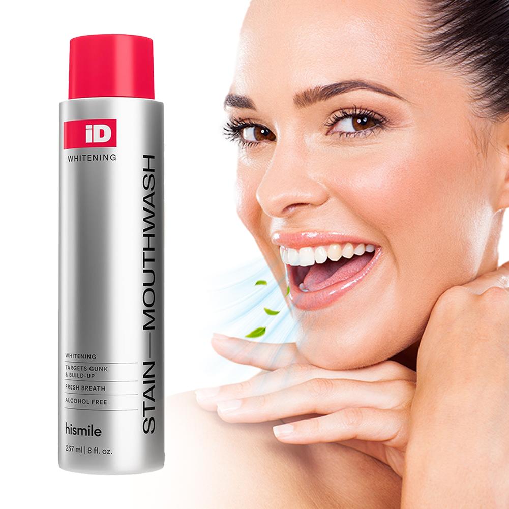 Hismile iD Alcohol Free Mouthw - Teeth Whitening Mouthwash review and price