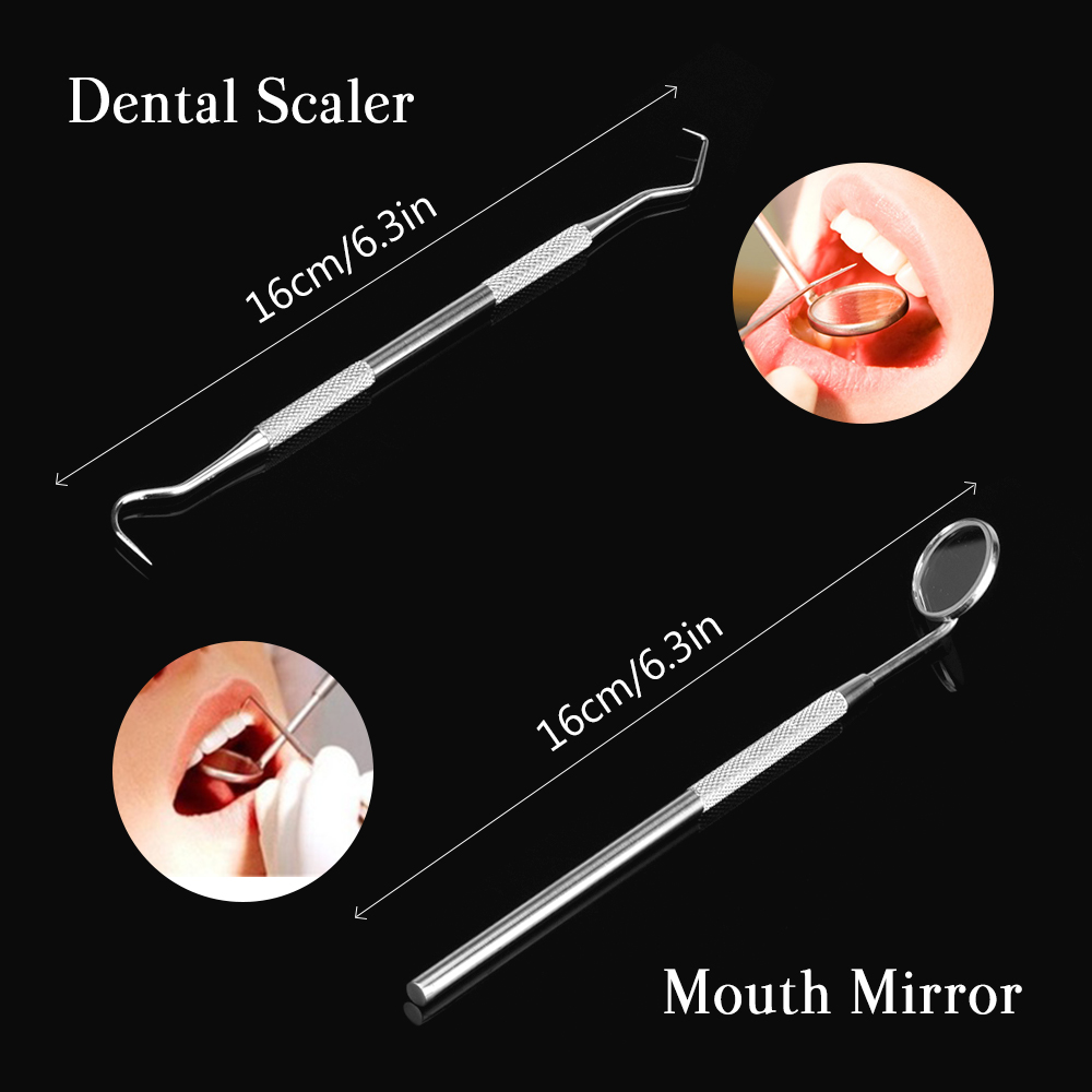 4Pcs Set Tartar Scraper Scaler - Teeth Whitening Mouthwash review and price