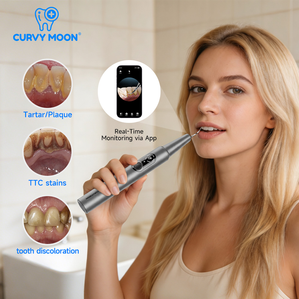 CURVY MOON Visible Electric Ul - Teeth Whitening Mouthwash review and price