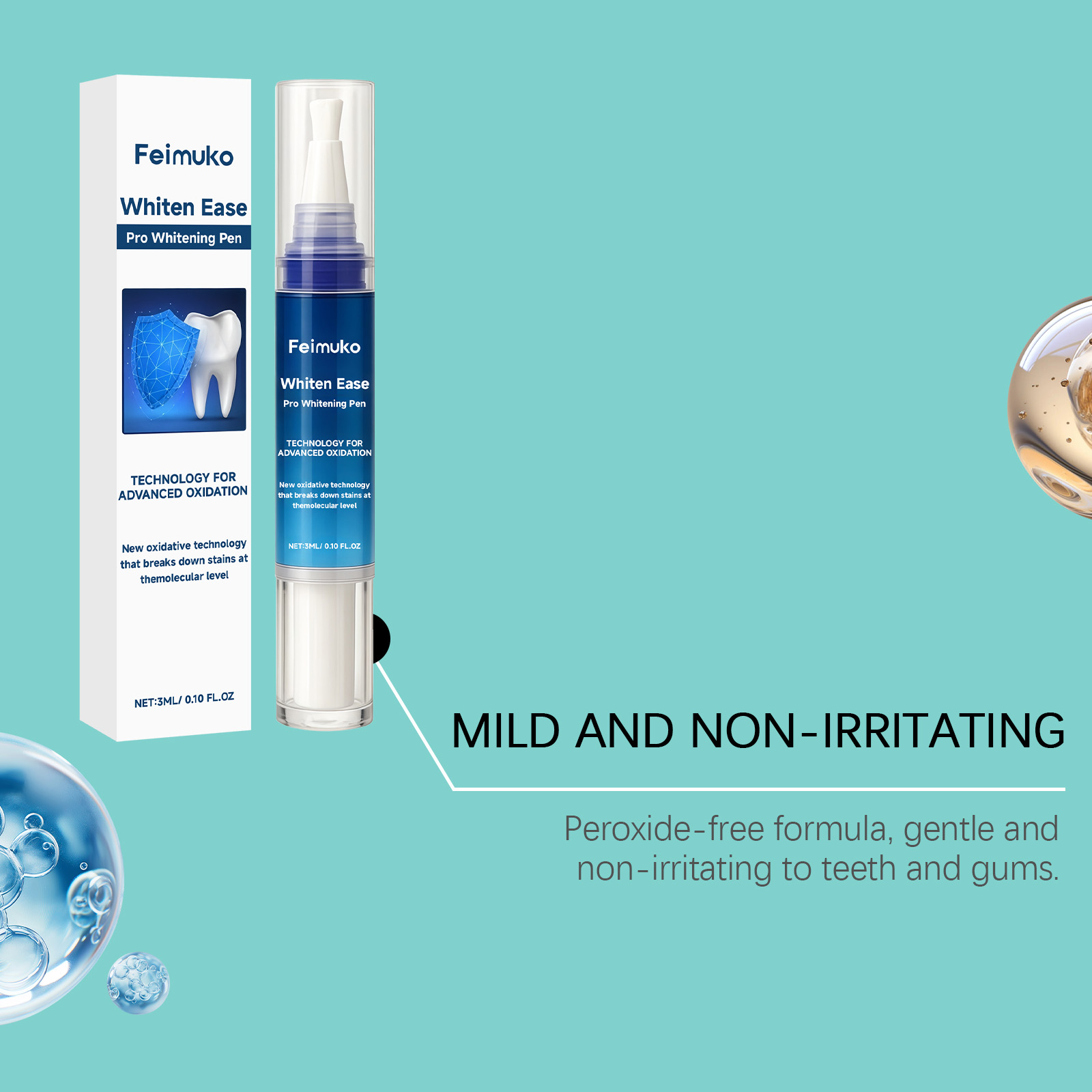 Feimuko 3mL Pro Whitening Pen  - Teeth Whitening Pens review and price