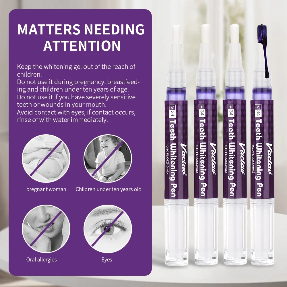 Vaclav V34 Purple Teeth Whiten - Teeth Whitening Near Me review and price