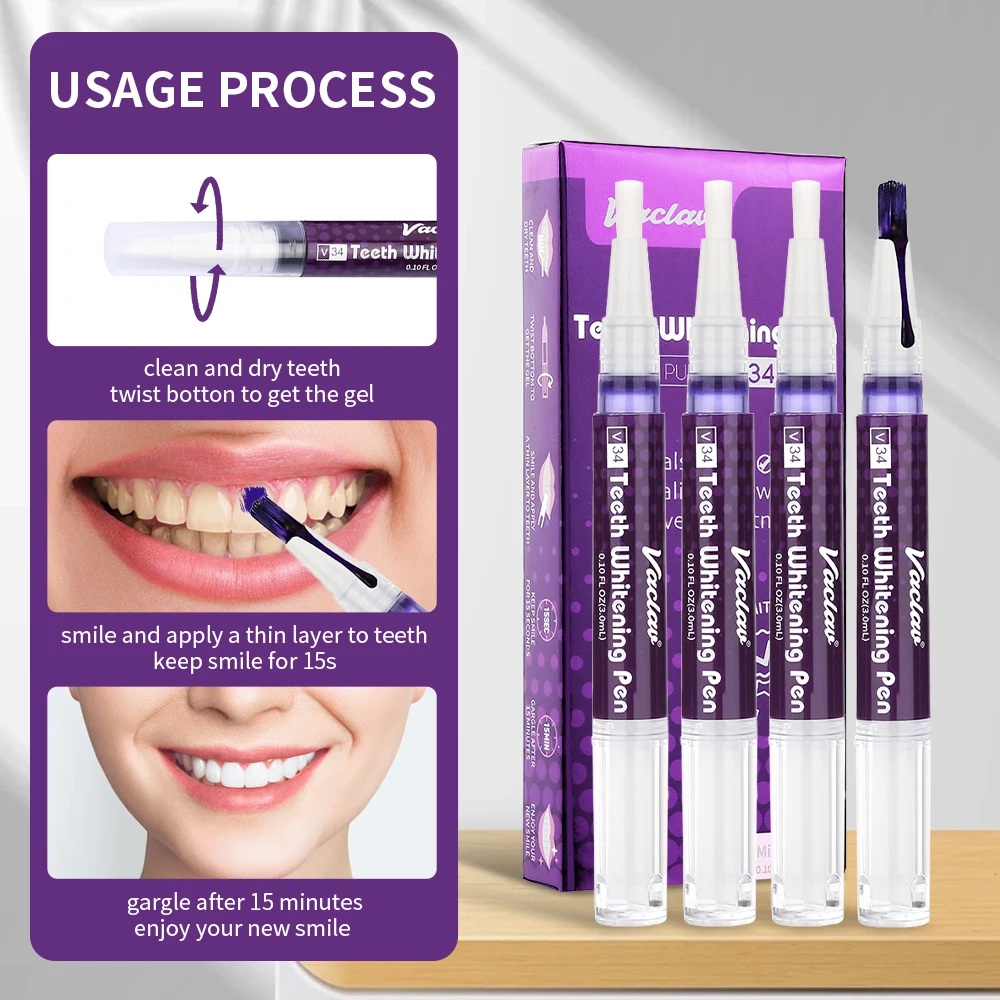 Vaclav V34 Purple Teeth Whiten - Teeth Whitening Near Me review and price